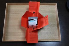 Tsubokiri-cha Origami Verpackung