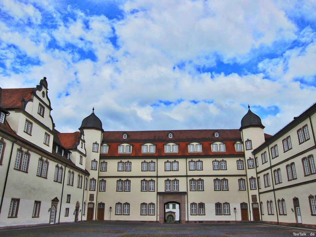 Das Schloss von Rotenburg an der Fulda