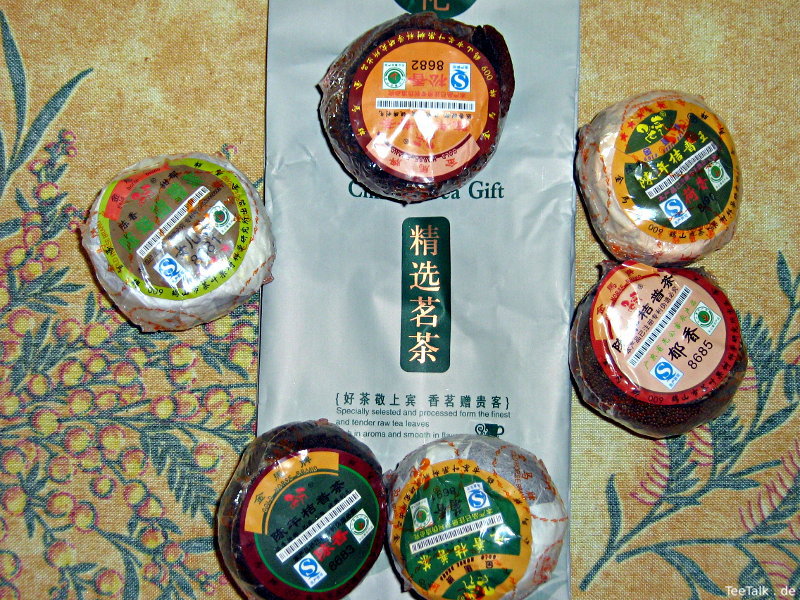 Types Gold Horse Puer Stuffed Tagerine Tea 2009