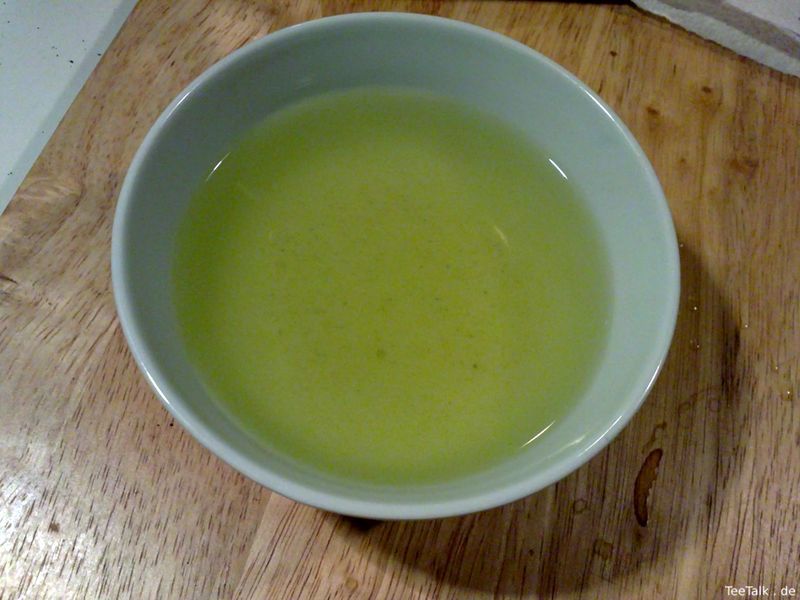 4.aufguß - Shincha Kirishima / Cultivar Tsuyu-hikari