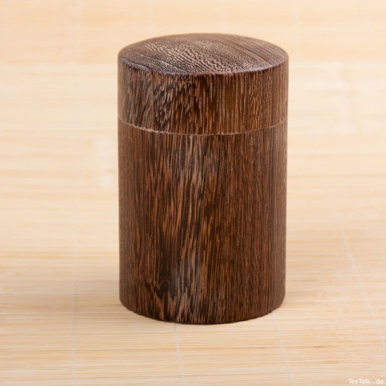 Teedose aus Paulownia-Holz