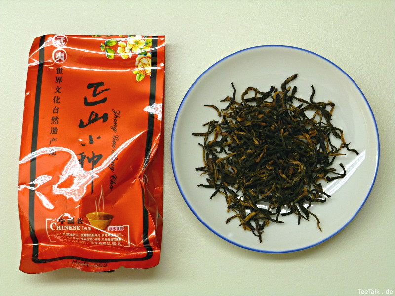 Premium Organic WuYi Lapsang Souchong Zheng Shan Xiao Zhong Black Tea Easy Bag