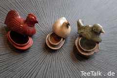 Keramik & Lack Kōgō (Behälter für Räuchermittel)