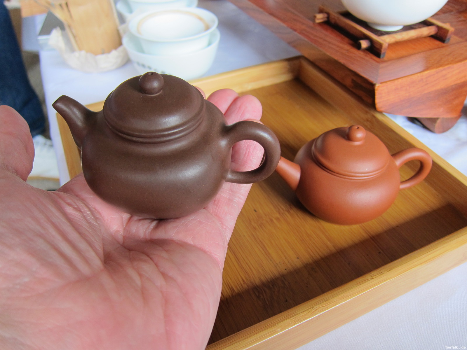 Teekannen bei der Teezui 4