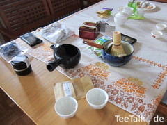 Matchazubereitung auf der Teezui 4