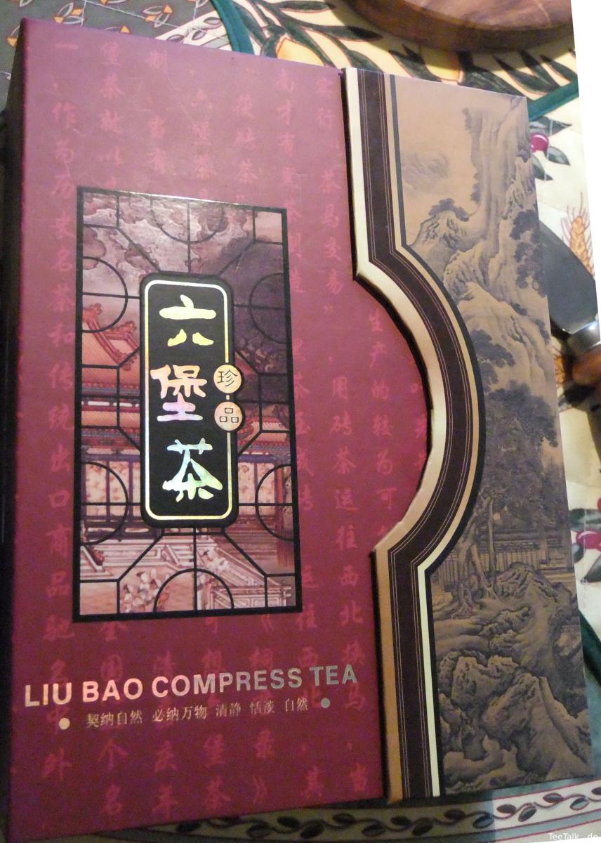 Liu Bao compressed Tea